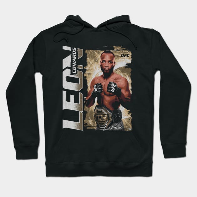 Leon Edwards Pose Hoodie by ganisfarhan